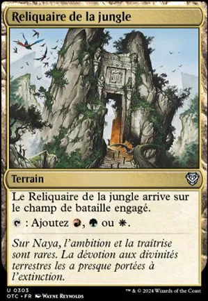 Reliquaire de la jungle