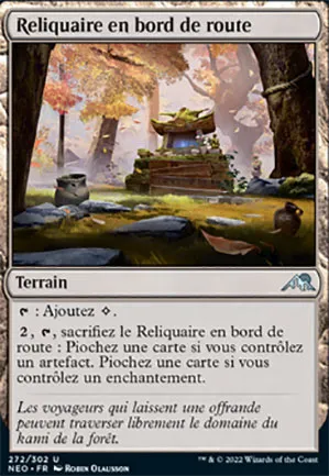 Reliquaire en bord de route