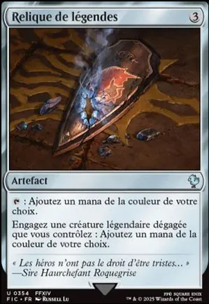 Relique de légendes