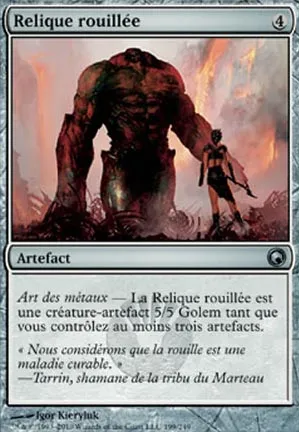 Relique rouillée