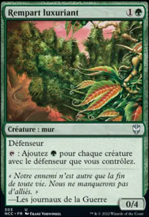 Rempart luxuriant