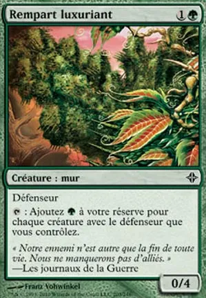 Rempart luxuriant