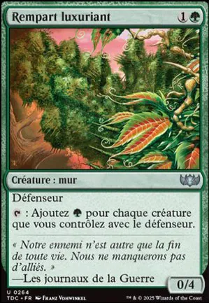 Rempart luxuriant
