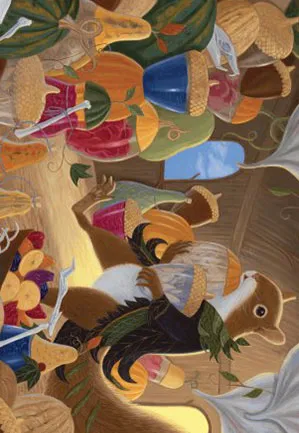 Remplir le garde-manger - Illustration