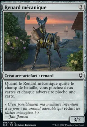 Renard mécanique