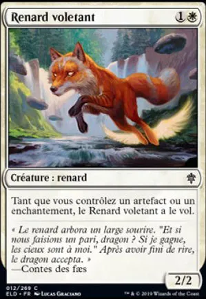 Renard voletant