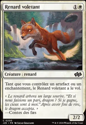 Renard voletant