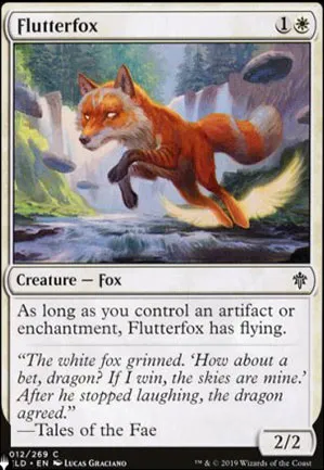 Renard voletant