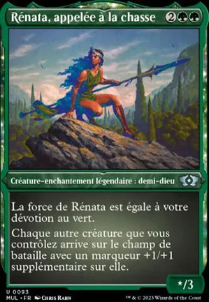 Rénata, appelée à la chasse