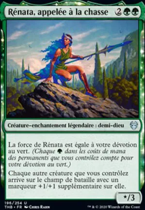 Rénata, appelée à la chasse