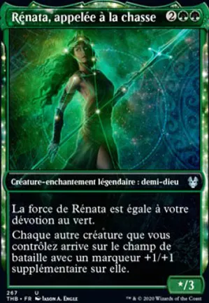 Rénata, appelée à la chasse
