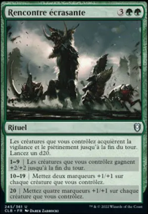 Rencontre écrasante