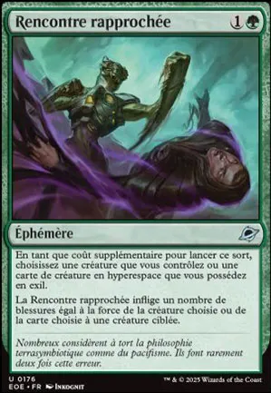 Rencontre rapprochée