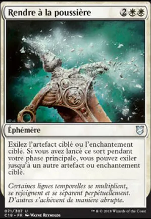 Rendre à la poussière