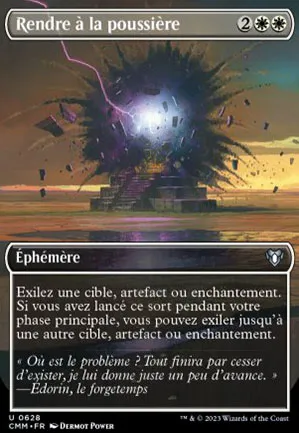 Rendre à la poussière