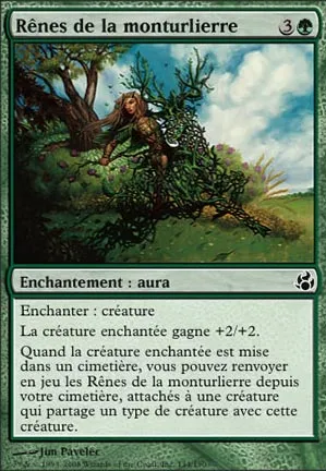 Rênes de la monturlierre