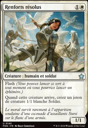 Renforts résolus
