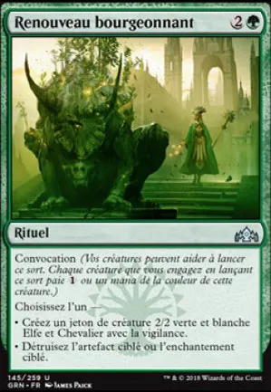 Renouveau bourgeonnant