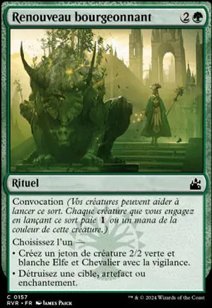 Renouveau bourgeonnant