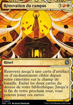 Rénovation du campus