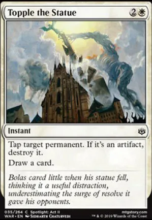 Renverser la statue