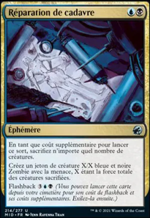Réparation de cadavre