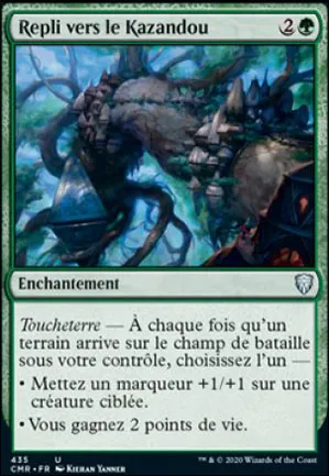 Repli vers le Kazandou