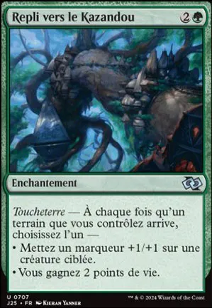 Repli vers le Kazandou