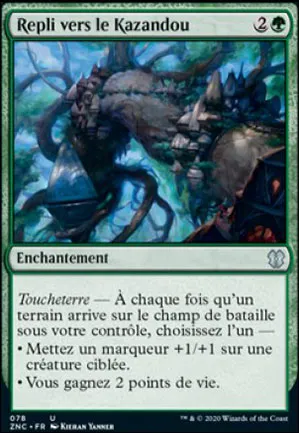 Repli vers le Kazandou