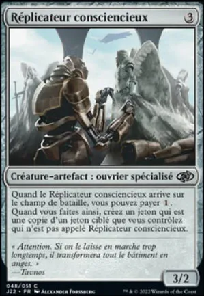 Réplicateur consciencieux