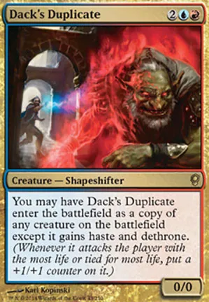 Réplique de Dack