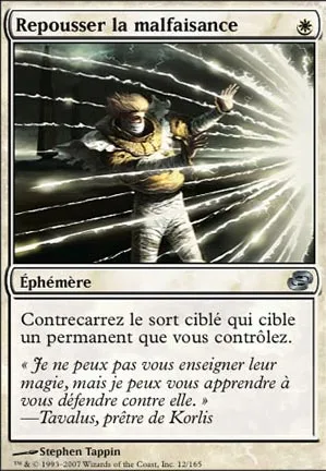 Repousser la malfaisance