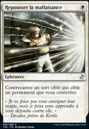 Repousser la malfaisance