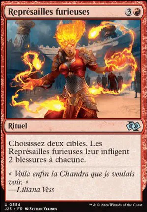 Représailles furieuses