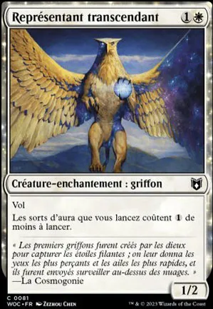Représentant transcendant