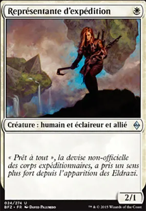 Représentante d'expédition