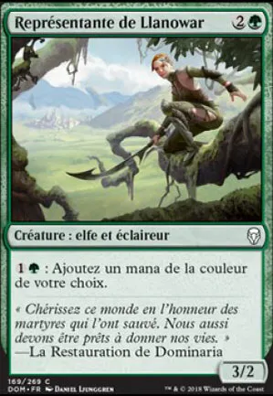 Représentante de Llanowar