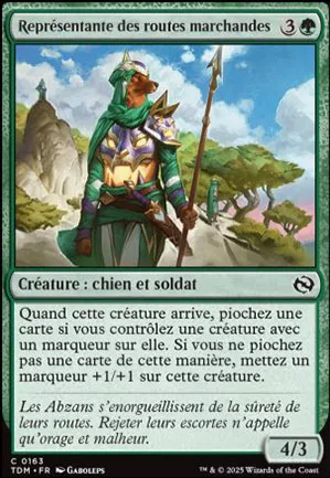 Représentante des routes marchandes