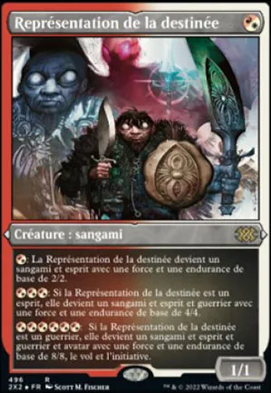 Représentation de la destinée