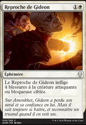 Reproche de Gideon