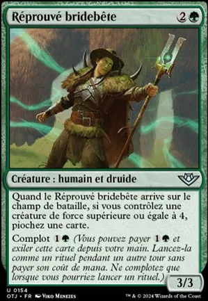 Réprouvé bridebête