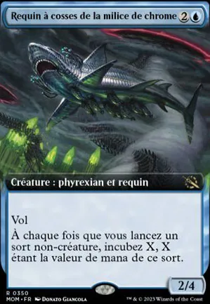 Requin à cosses de la milice de chrome