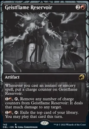 Réservoir de flamme de geist