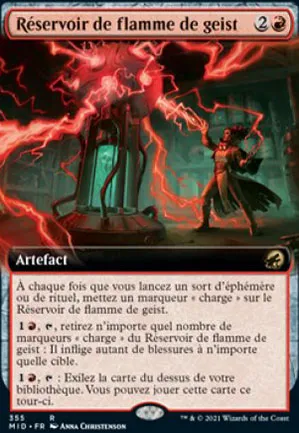 Réservoir de flamme de geist