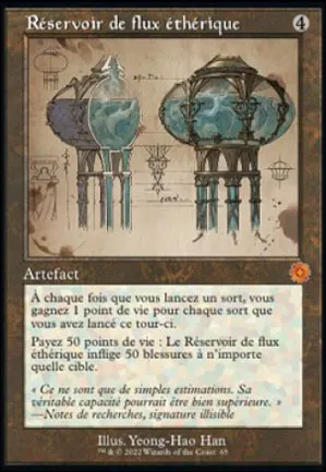 Réservoir de flux éthérique