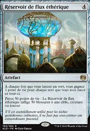 Réservoir de flux éthérique