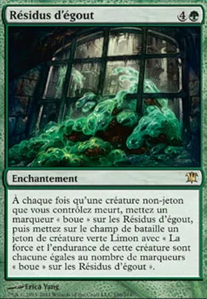 Résidus d'égout