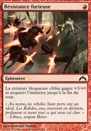 Résistance furieuse