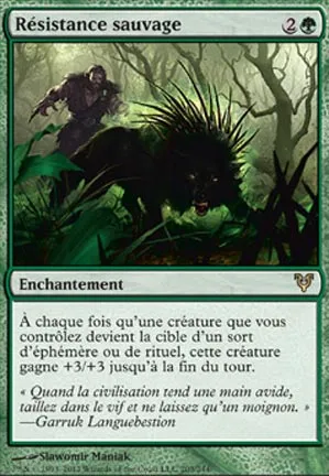 Résistance sauvage