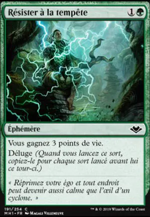 Résister à la tempête